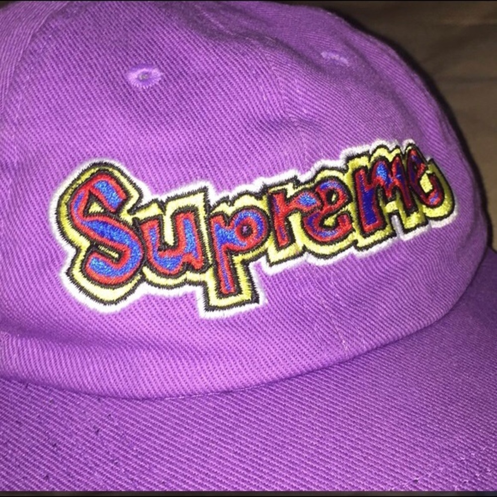 Supreme 6 panel gonzo hat - Picture 1 of 8